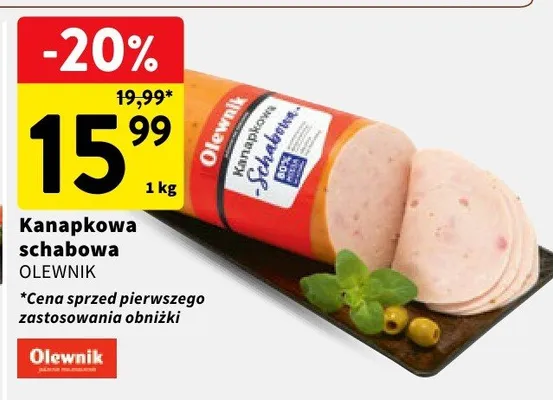 Kanapkowa schabowa promocja w Intermarche
