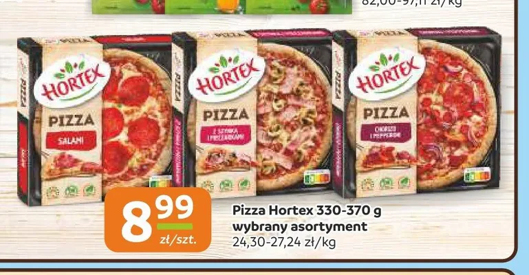 Pizza Chorizo Pepperoni Hortex promocja w Społem Częstochowa