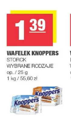 Wafelek Knoppers Storck promocja w SPAR