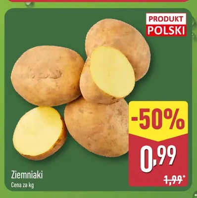 Ziemniaki polskie promocja w Aldi