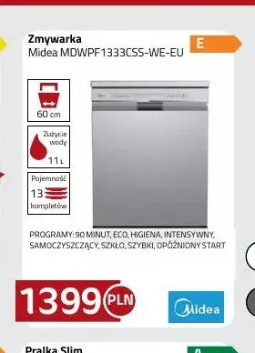 Zmywarka Midea MDWPF1333CSS-WE-EU promocja w kakto.pl