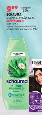 Szampon do włosów Schauma promocja w Drogerie Natura