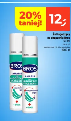 Żel łagodzący na ukąszenia Bros Amaris promocja w Dealz