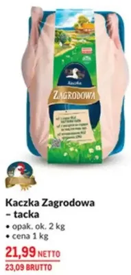 Kaczka Zagrodowa - taczka promocja w Makro