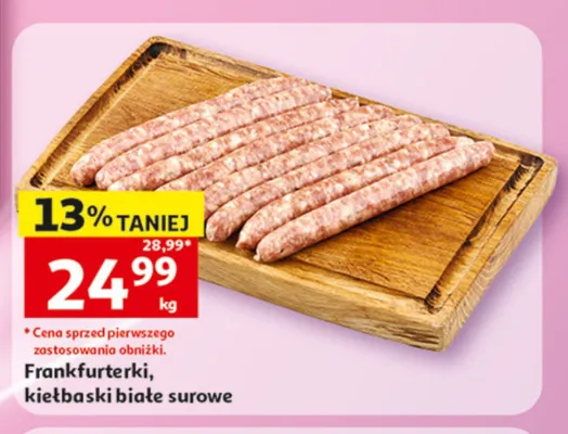 Frankfurterki promocja w Auchan