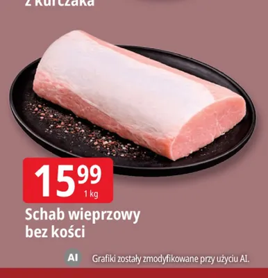 Schab wieprzowy bez kości promocja w Leclerc
