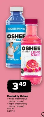 Napój witaminowy Oshee Lemonade promocja w Netto
