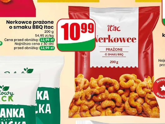 Nerkowce prażone o smaku BBQ Itac promocja w Dino