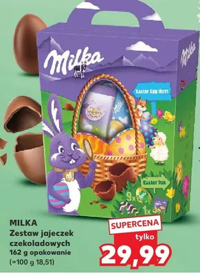 Zestaw jajeczek czekoladowych promocja w Kaufland