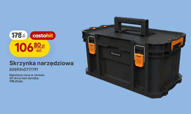 Skrzynka narzędziowa Magnusson Stakkur promocja w Castorama