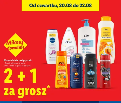 Żel pod prysznic Old Spice Nightpanther promocja w Lidl