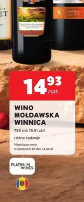 Wino Mołdawska Winnica promocja w Stokrotka