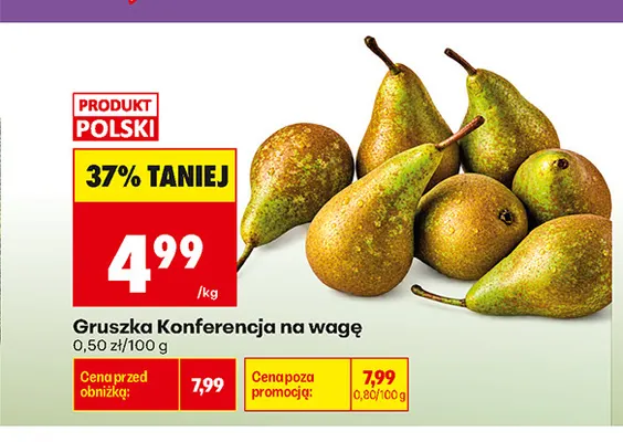 Gruszki Konferencja promocja w Biedronka