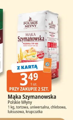 Mąka Szymanowska uniwersalna Polskie Młyny promocja w Leclerc
