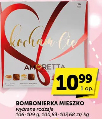 Bombonierka MIESZKO wybrane rodzaje promocja w Groszek