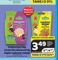 Ciasteczka zbożowe Kupiec promocja w Delfin