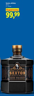 Whiskey Sexton promocja w Lidl