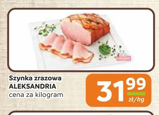 Szynka zrazowa Aleksandria promocja w Społem Częstochowa
