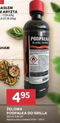 Żelowa podpałka do grilla promocja w Stokrotka