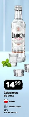 Wódka Żołądkowa de Luxe promocja w Netto