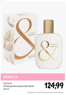 Woda perfumowana dla kobiet &VANILLA Coconut promocja w Rossmann
