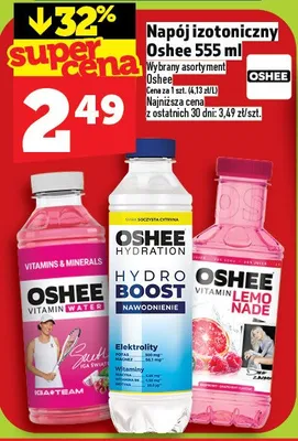 Napój izotoniczny promocja w TOPAZ