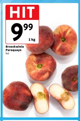 Brzoskwinia Paraguayo luz promocja w Intermarche