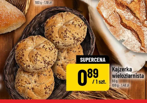 Kajzerka wieloziarnista promocja w POLOmarket