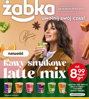 Kawa smakowa Latte Mix promocja w Żabka