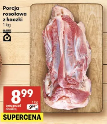 Porcja rosołowa z kaczki promocja w Delikatesy Centrum