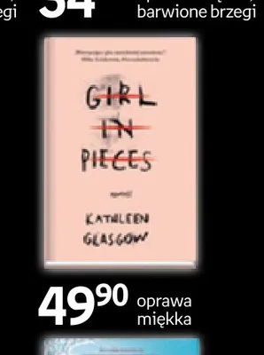 Książka Girl in Pieces Kathleen Glasgow promocja w Empik