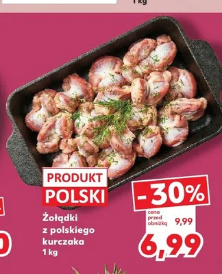 Żołądki z polskiego kurczaka promocja w Kaufland