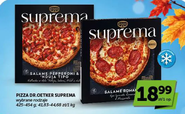Pizza Dr. Oetker Suprema Salame Romana promocja w ABC
