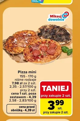 Pizza mini promocja w Carrefour
