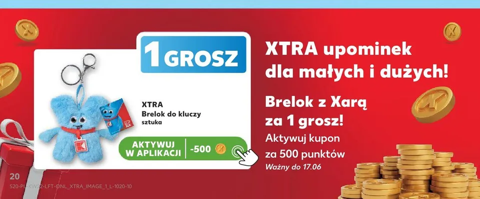 Brelok do kluczy XTRA promocja w Kaufland
