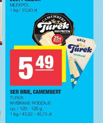 Ser Camembert Turek promocja w SPAR