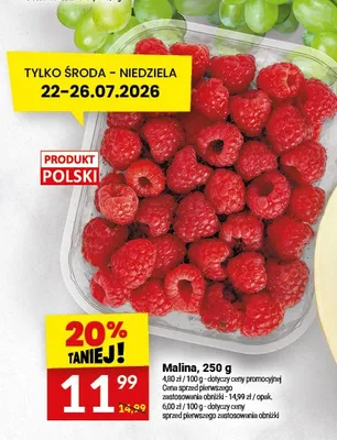 Malina promocja w Twój Market
