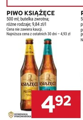 Piwo Książęce promocja w Stokrotka