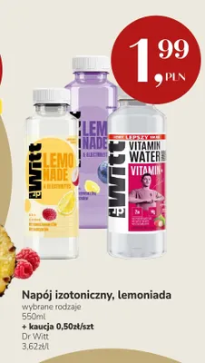 Lemoniada Dr Witt cytryna promocja w Market Point