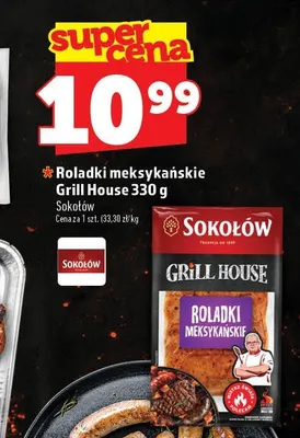 Roladki meksykańskie Sokołów Grill House promocja w TOPAZ