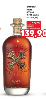 Rum Bumbu promocja w Kaufland