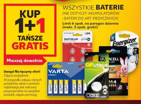 Bateria litowa Gp CR2032 promocja w Kaufland