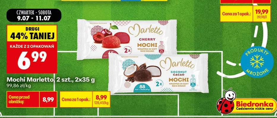 Mochi Marletto kokosowo-kakaowe promocja w Biedronka