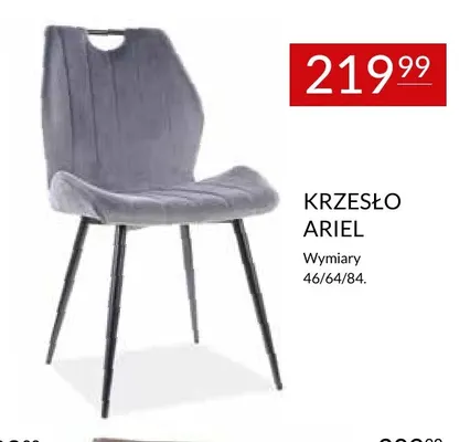Krzesło Ariel promocja w Abra Meble