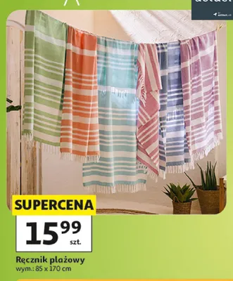 Ręcznik plażowy Actuel promocja w Auchan