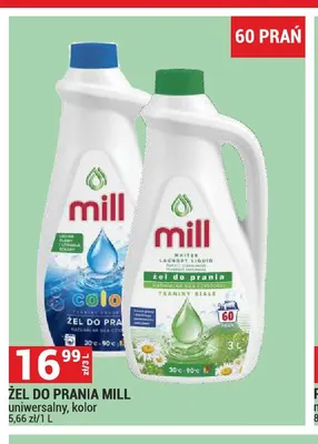 Żel do prania kolor Mill promocja w Merkury Market