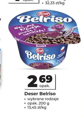 Deser ryżowy Belriso promocja w Odido