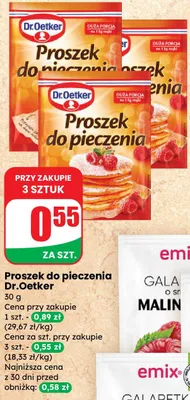 Proszek do pieczenia promocja w Dino