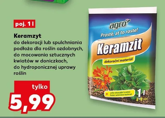 Keramzyt  promocja w Kaufland