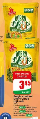 Bajgle z ziołami Dobry Chrup Lajkonik promocja w Dino